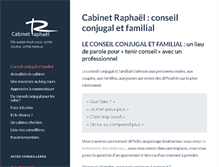 Tablet Screenshot of cabinetraphael.fr
